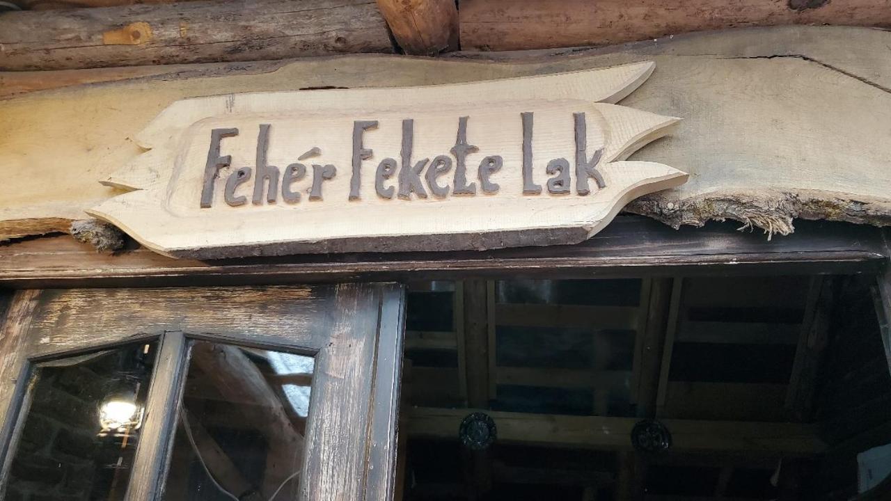 Casa Rustic Feher & Fekete Vendeghazak Sovata Exterior photo